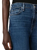 Remi Split Wide-Leg Jeans