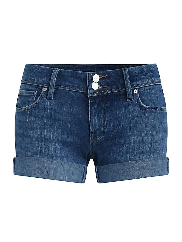 Croxley Mid-Rise Denim Shorts