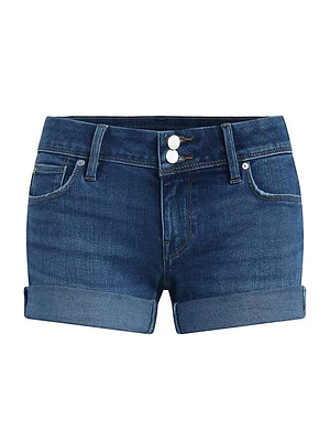 Croxley Mid-Rise Denim Shorts