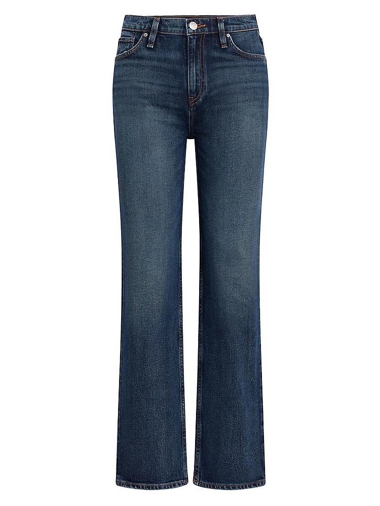 Remi High-Rise Stretch Straight Jeans