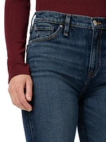 Remi High-Rise Stretch Straight Jeans