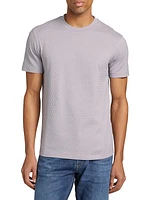 Textured Cotton Short-Sleeve T-Shirt