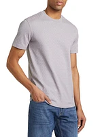 Textured Cotton Short-Sleeve T-Shirt