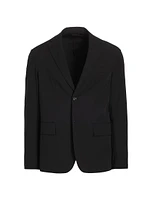 Notch-Lapel Single-Breasted Sport Coat