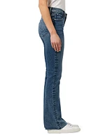 Nico Mid-Rise Boot-Cut Jeans