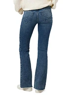 Nico Mid-Rise Boot-Cut Jeans