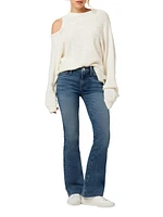 Nico Mid-Rise Boot-Cut Jeans