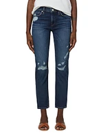 Nico Mid-Rise Straight Jeans