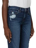 Nico Mid-Rise Straight Jeans