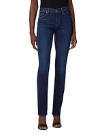 Nico Mid-Rise Straight-Leg Jeans