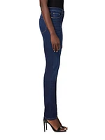 Nico Mid-Rise Straight-Leg Jeans