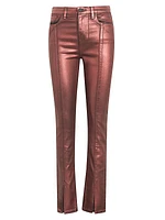 Harlow Coated Metallic Pants