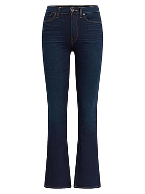 Barbara High-Rise Stretch Boot-Cut Jeans