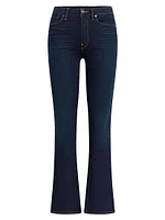 Barbara High-Rise Stretch Boot-Cut Jeans