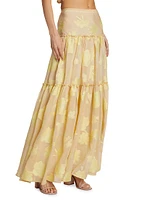 Banti Floral Maxi Skirt