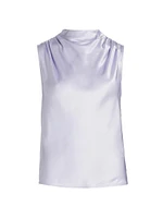 Kaleen Satin Sleeveless Top