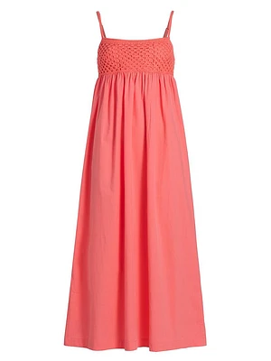 Meeka Crochet-Trimmed Maxi Dress