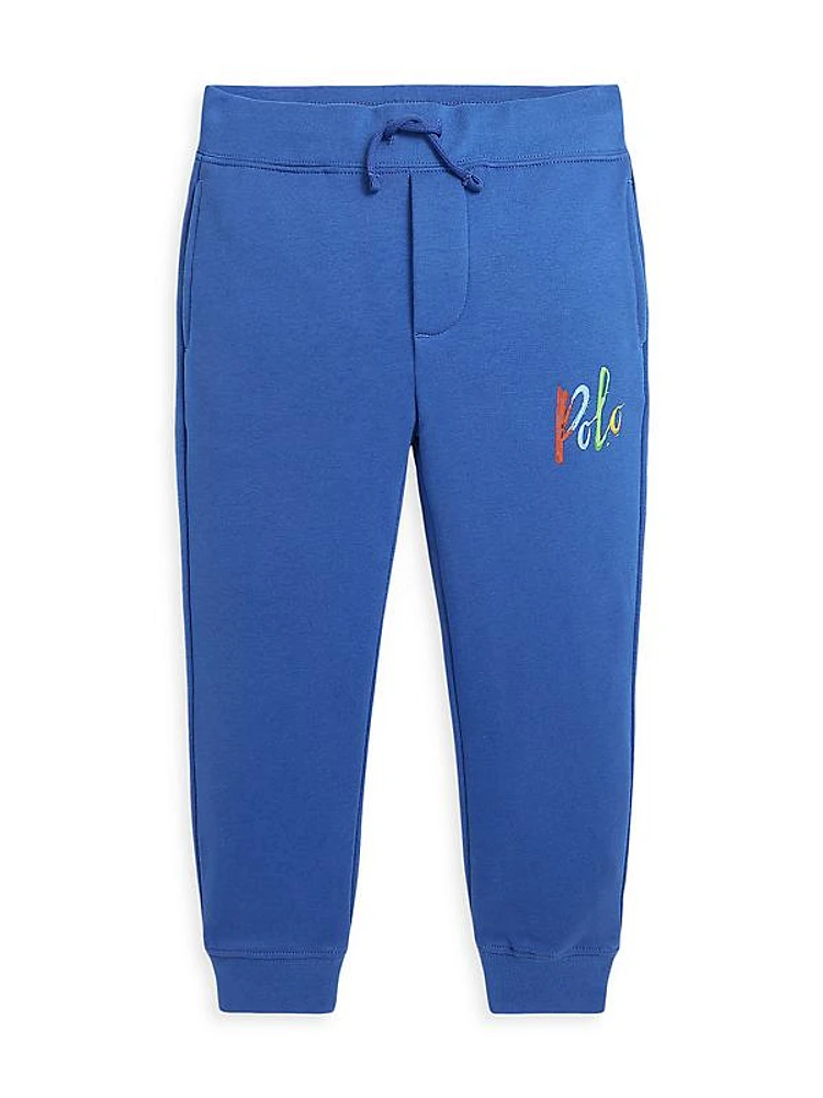 Little Boy's & Boy's Graphic Sweatpants