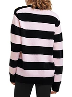 Barrie x Sofia Coppola Striped Cashmere-Blend Sweater