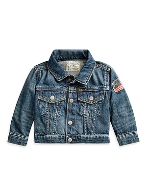 Baby Boy's Denim Trucker Jacket