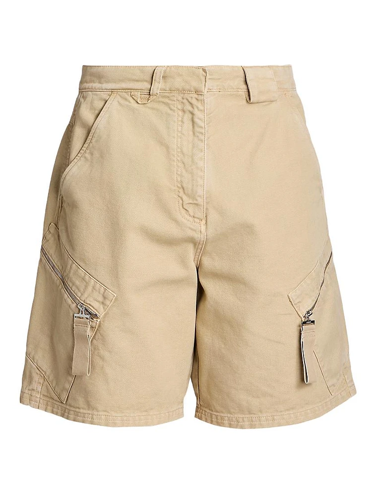 Marrone Cargo Shorts