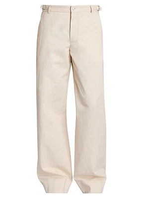 Jean Cotton-Linen Trousers