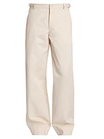 Jean Cotton-Linen Trousers