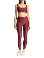Lacoste X Bandier Jacquard Leggings