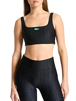 Lacoste X Bandier Jacquard Sports Bra