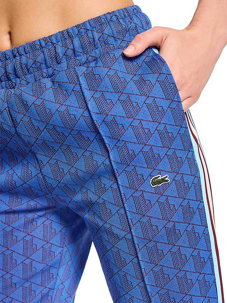 Lacoste X Bandier Monogram Track Pants