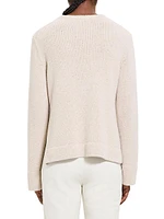 Felted Wool & Cashmere Sweater