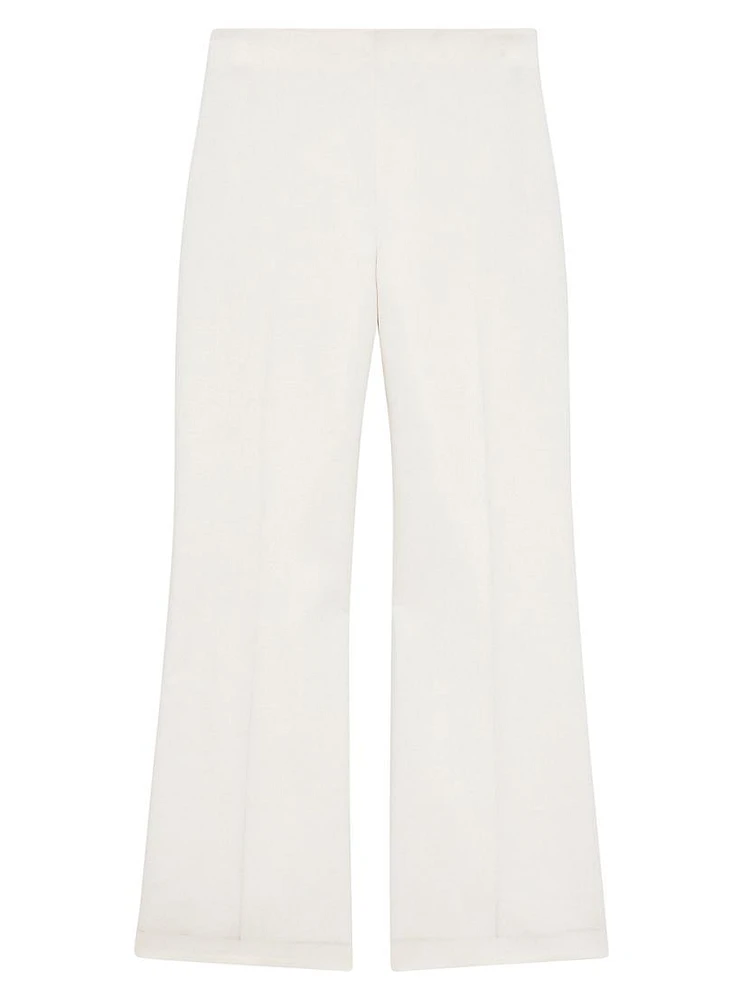 Stretch Kick-Flare Pants