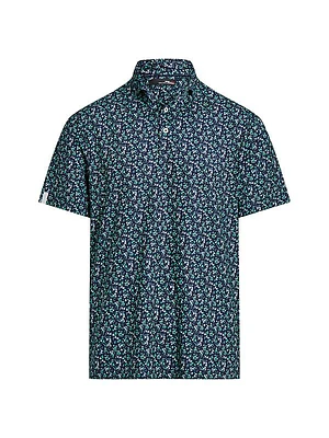 Printed Lightweight Airflow Polo Shirt