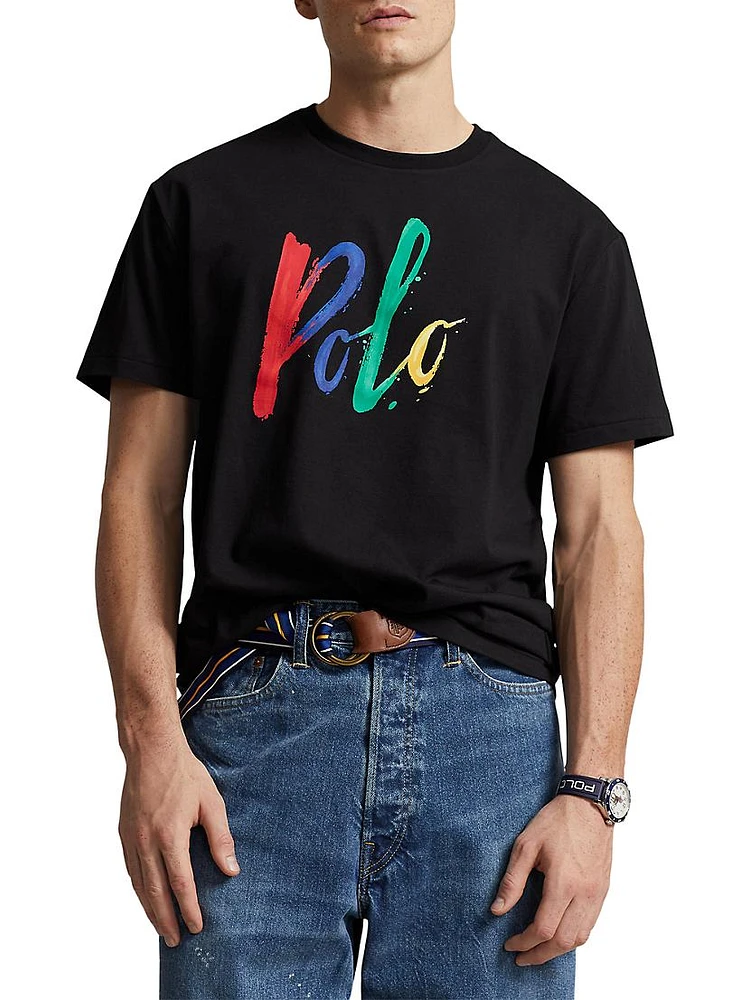 Painterly Logo T-Shirt