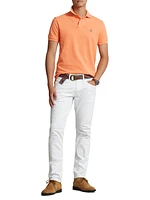 Mesh Slim-Fit Polo Shirt