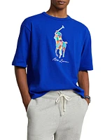 Colorblocked Big Pony Logo T-Shirt