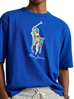 Colorblocked Big Pony Logo T-Shirt