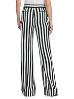 Archive Stripes Wide-Leg Pants