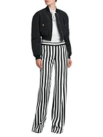 Archive Stripes Wide-Leg Pants