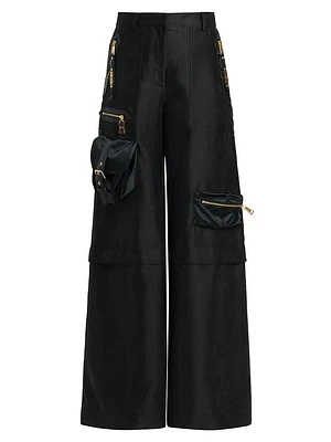 Archive Wide-Leg Utility Pants