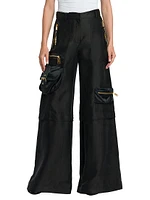 Archive Wide-Leg Utility Pants