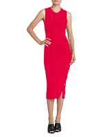 Couture Knit Body-Con Midi-Dress