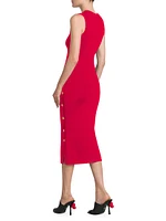 Couture Knit Body-Con Midi-Dress