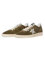 Ball Star Suede & Leather Sneakers