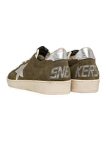 Ball Star Suede & Leather Sneakers