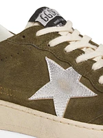 Ball Star Suede & Leather Sneakers