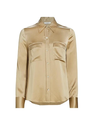 Silk Utility Shirt