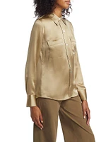 Silk Utility Shirt