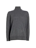 Weekend Cashmere Mock Turtleneck Sweater