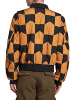 Chevron Quilted Jacket